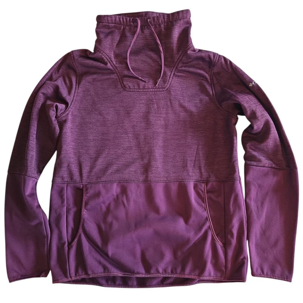 Columbia | Rosemount Station Purple Cowl Neck Pullover | Size M